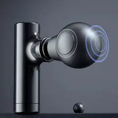 GENERICO - Pistola Mini Masajeador Muscular Masaje Eléctrico USB