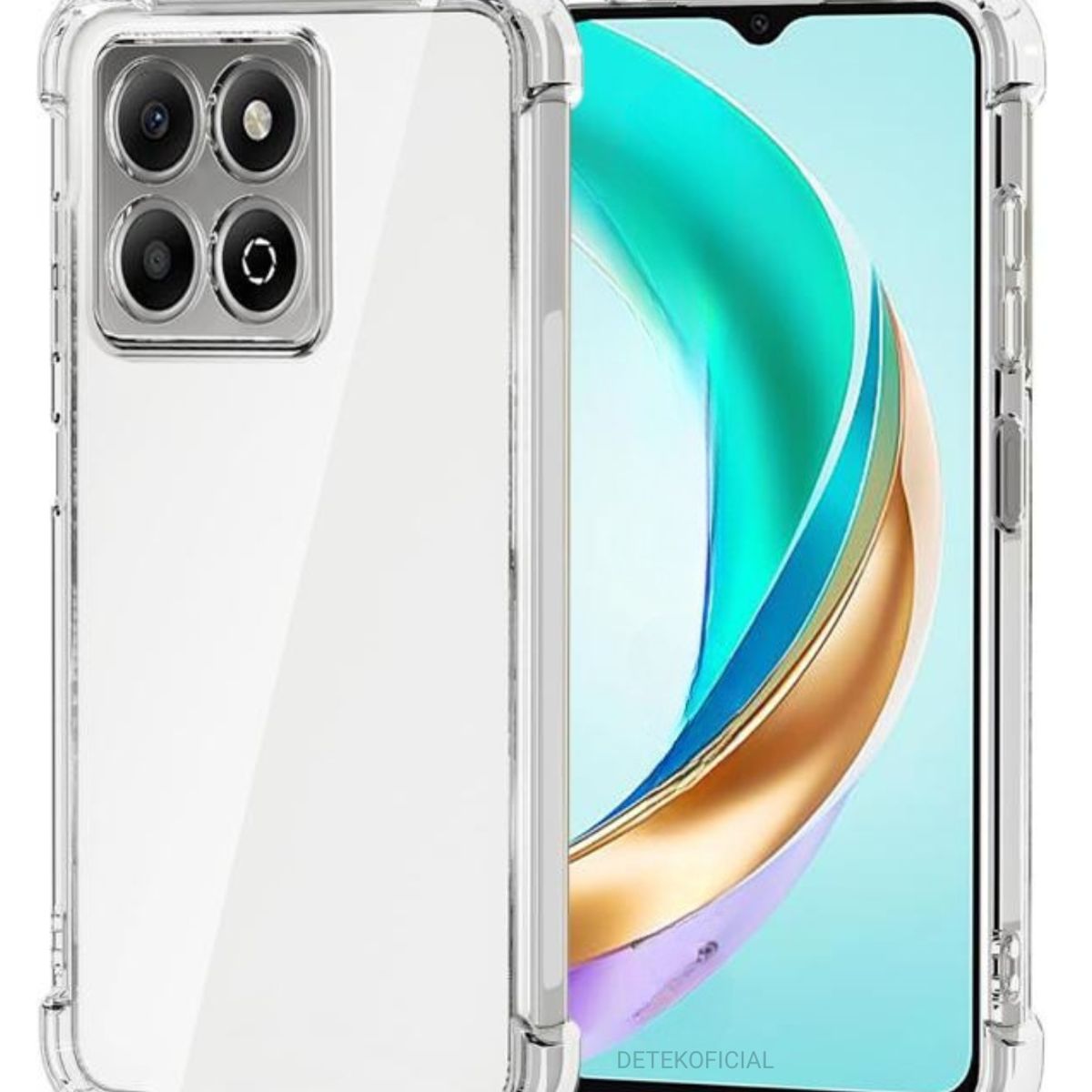 GENERICO - Carcasas Transparente Reforzado Para Honor X6B