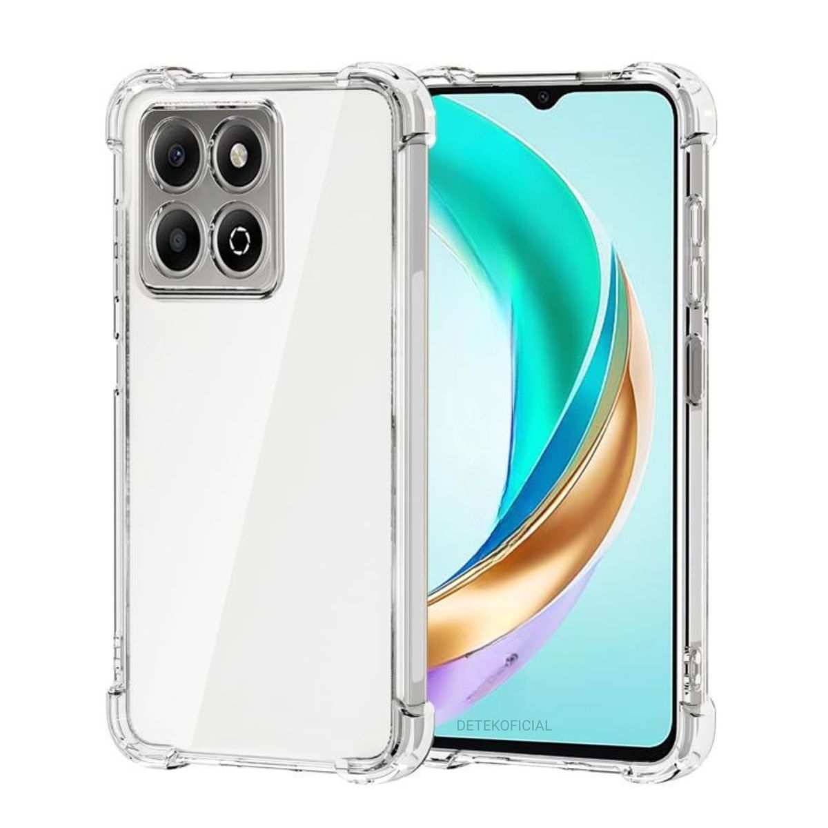 GENERICO - Carcasas Transparente Reforzado Para Honor X6B