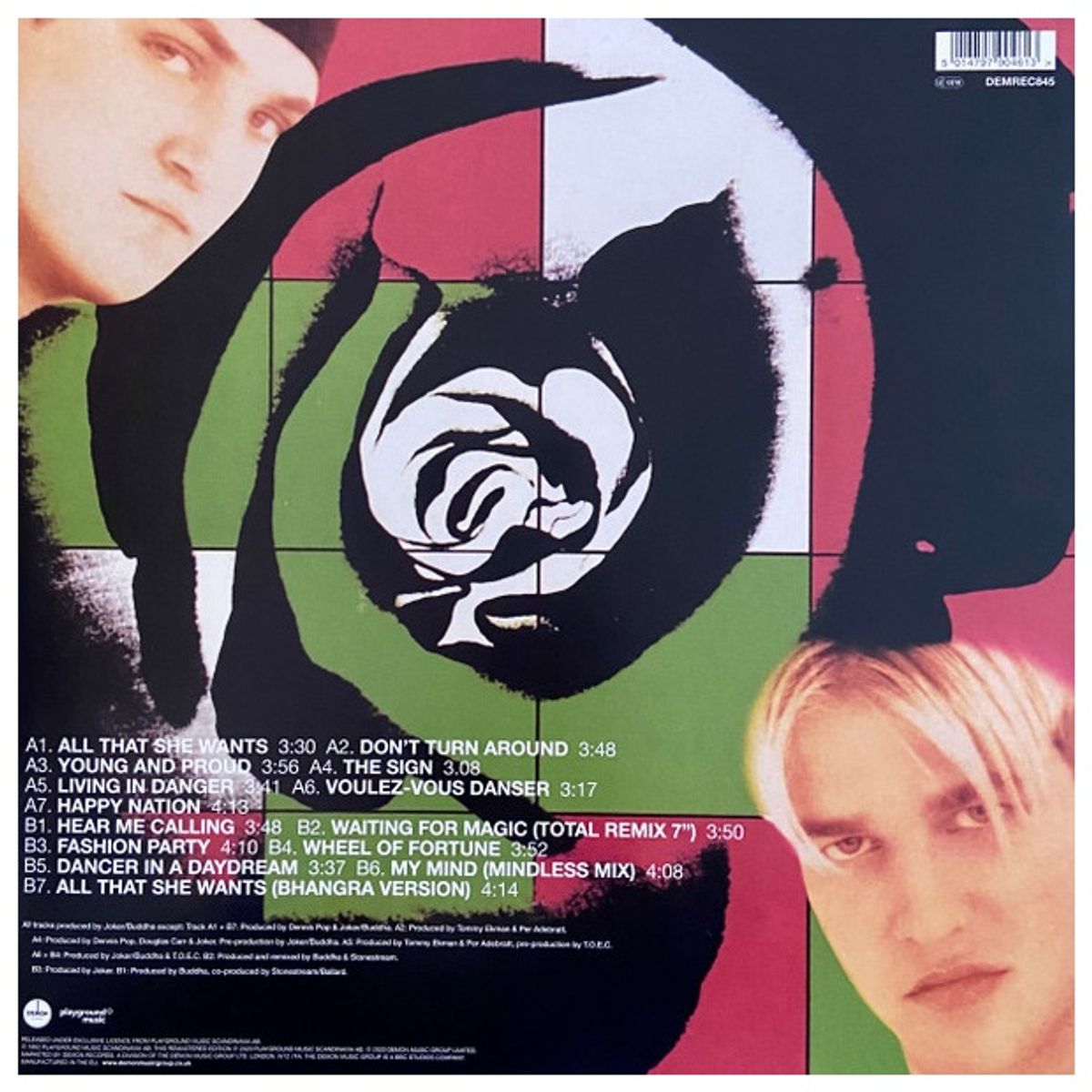 GENERICO - ACE OF BASE - HAPPY NATION (U.S. VERSION) (CLEAR VINYL) / VINILO
