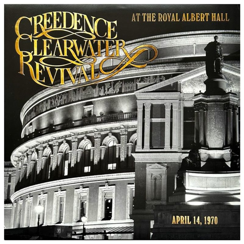 GENERICO - CREEDENCE  - AT THE ROYAL ALBERT HALL APRIL 14 1970 TRANSLUCENT GREENBLACK MARBLE