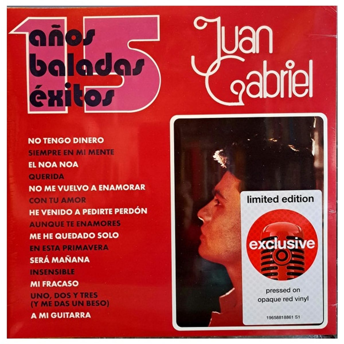 GENERICO - JUAN GABRIEL - 15 AÑOS BALADAS EXITOS (2LP)