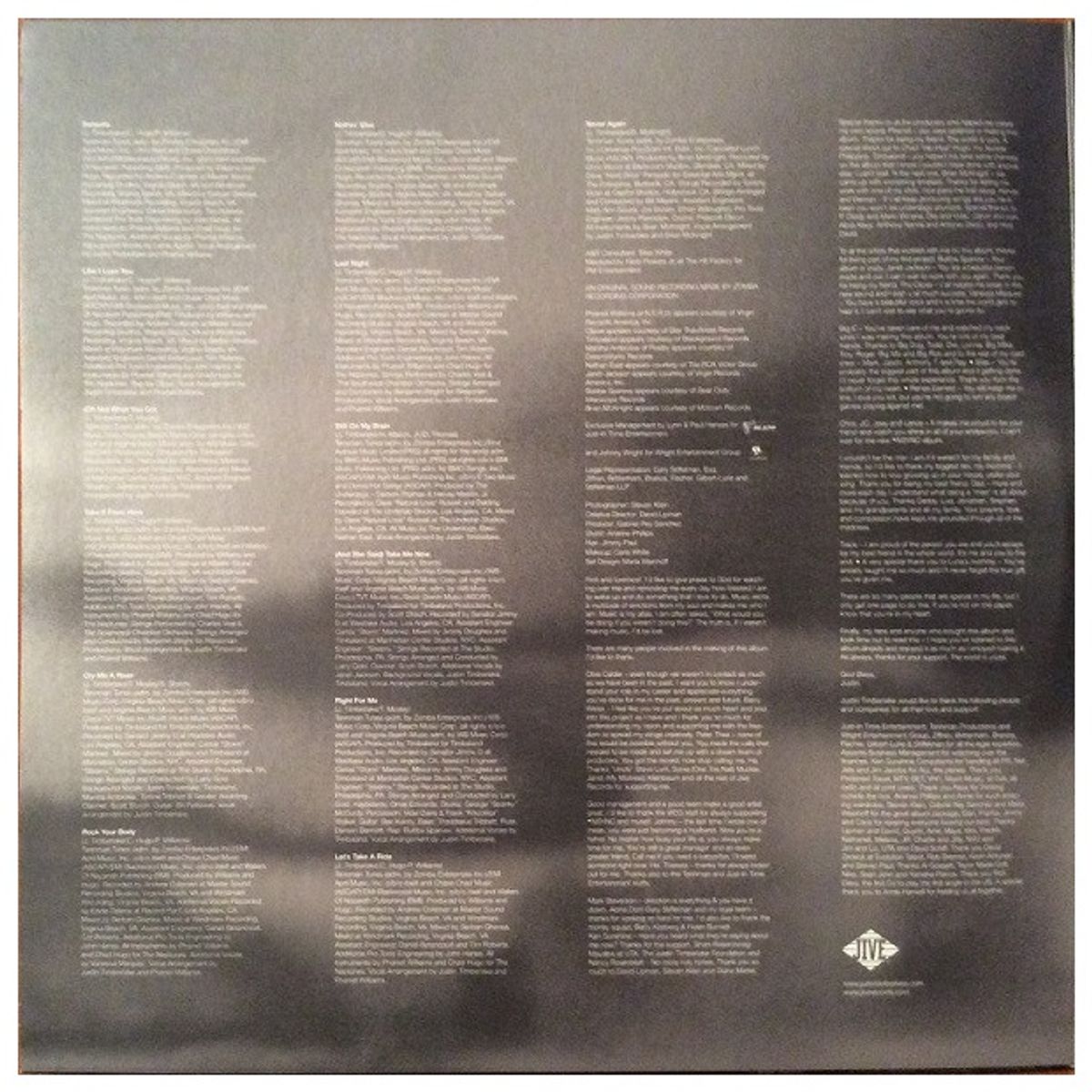 GENERICO - JUSTIN TIMBERLAKE - JUSTIFIED (2LP)