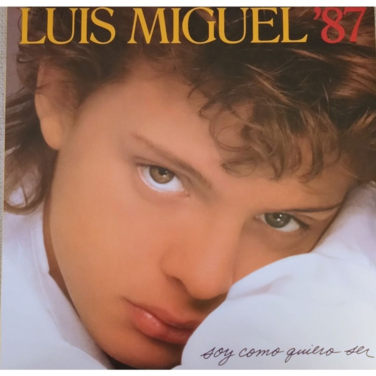 GENERICO - LUIS MIGUEL - SOY COMO QUIERO SER '87 / VINILO