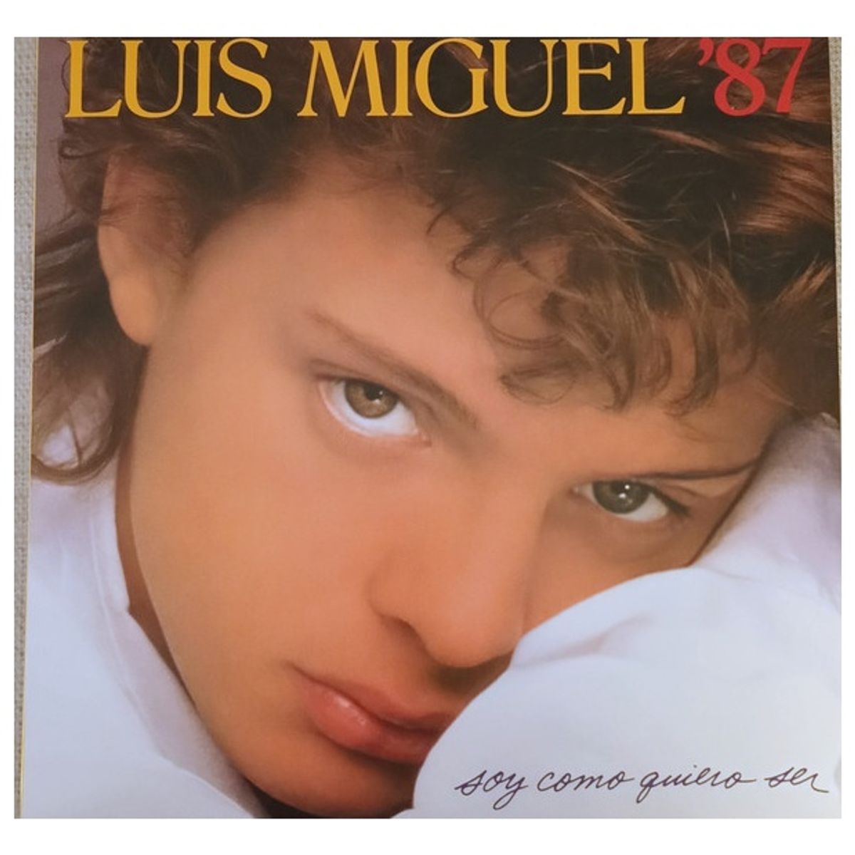 GENERICO - LUIS MIGUEL - SOY COMO QUIERO SER '87 / VINILO
