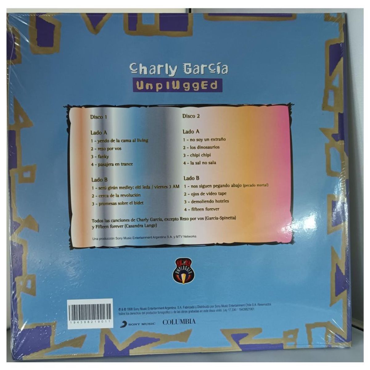 GENERICO - CHARLY GARCIA - UNPLUGGED (2LP) / VINILO