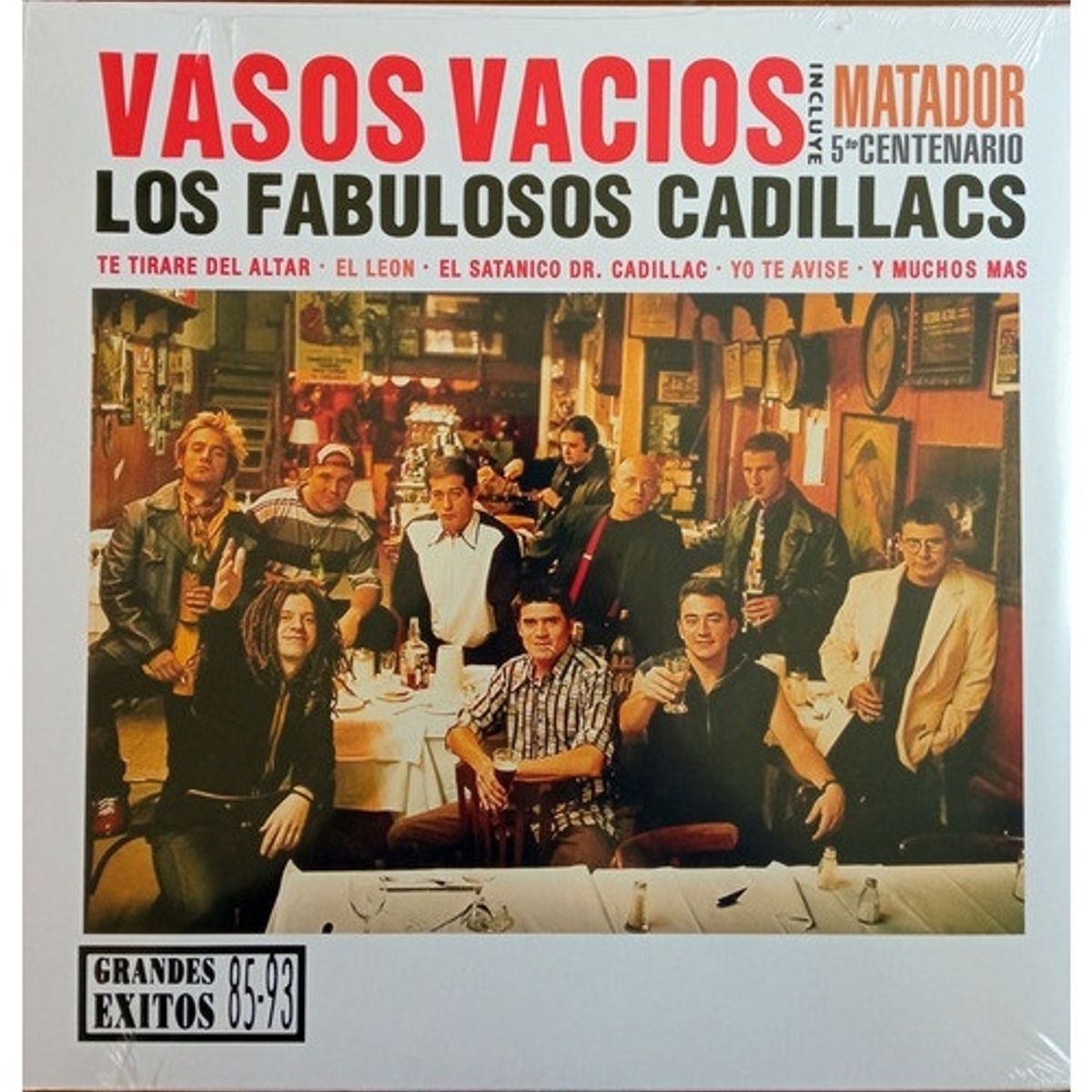 GENERICO - LOS FABULOSOS CADILLACS - VASOS VACIOS (2LP) / VINILO