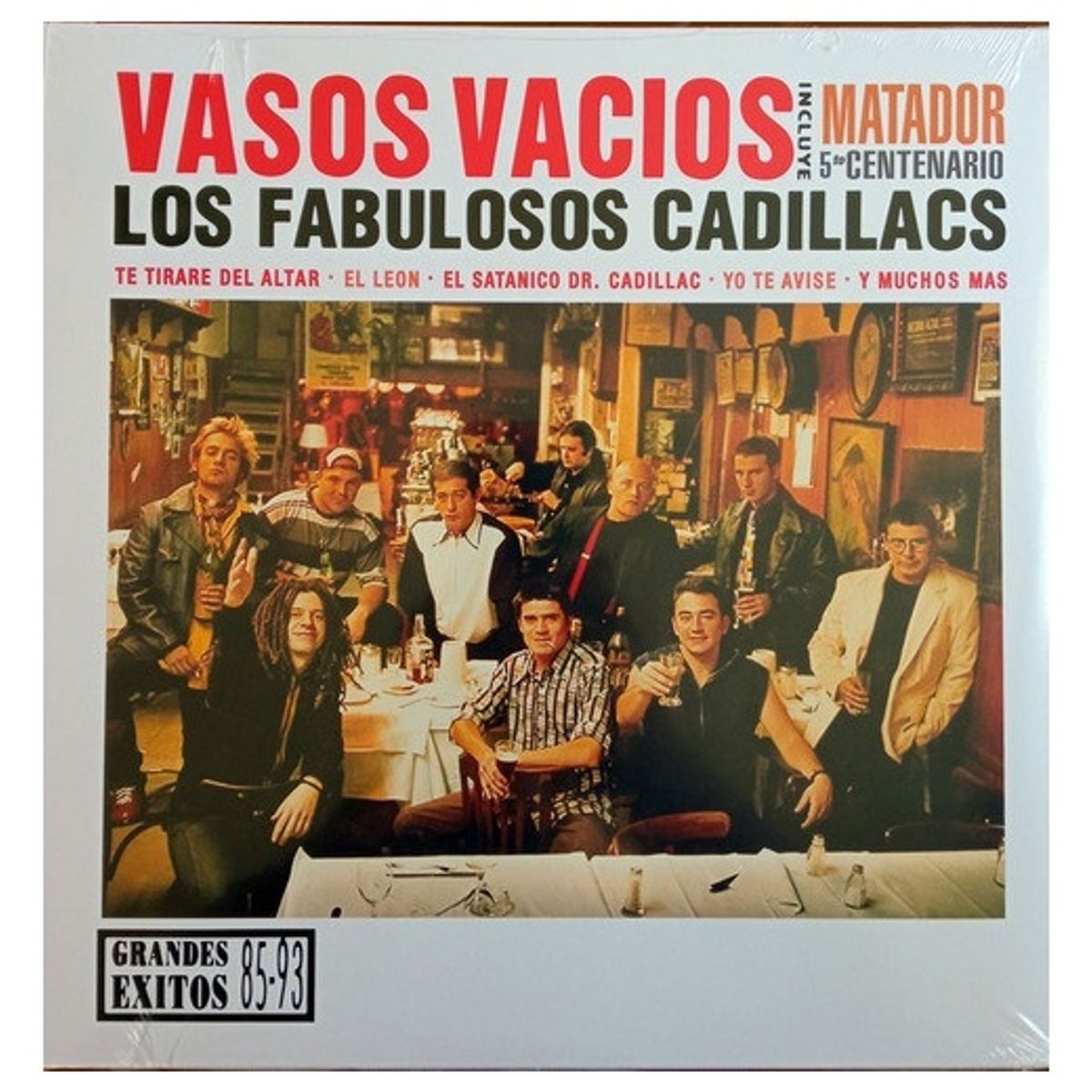 GENERICO - LOS FABULOSOS CADILLACS - VASOS VACIOS (2LP) / VINILO