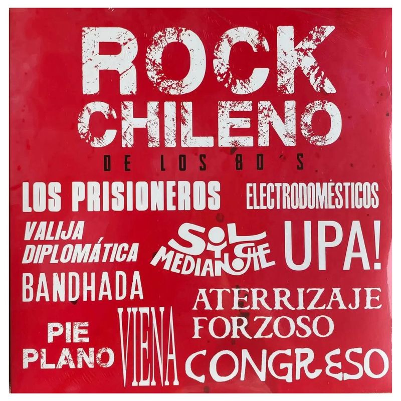 GENERICO - ROCK CHILENO DE LOS 80 'S - ROCK CHILENO DE LOS 80 'S (2LP) / VINILO