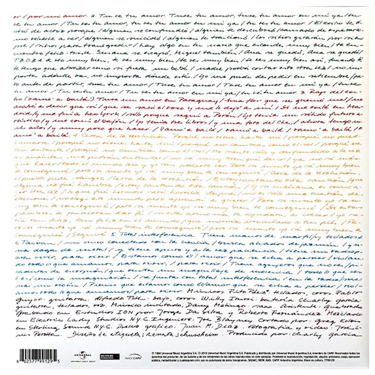 GENERICO - CHARLY GARCIA - PIANO BAR / VINILO