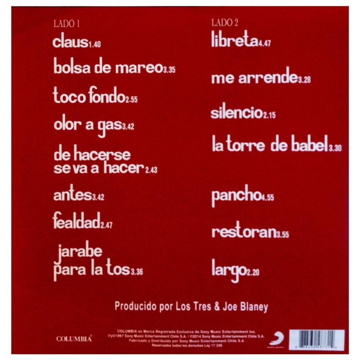 GENERICO - LOS TRES - FOME / VINILO