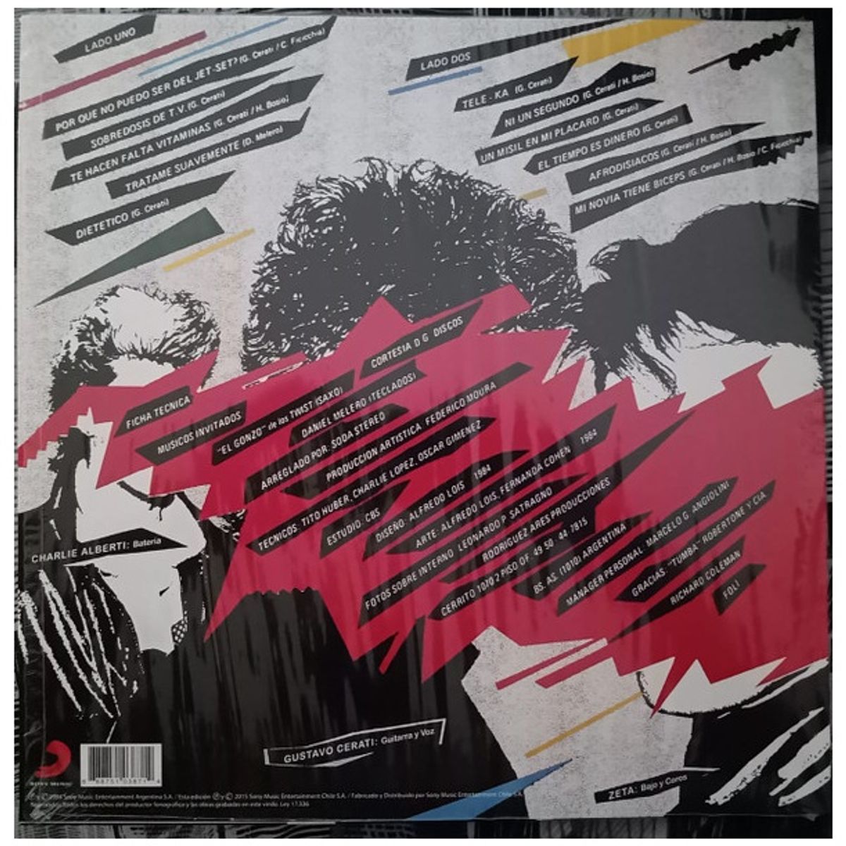 GENERICO - SODA STEREO - SODA STEREO / VINILO