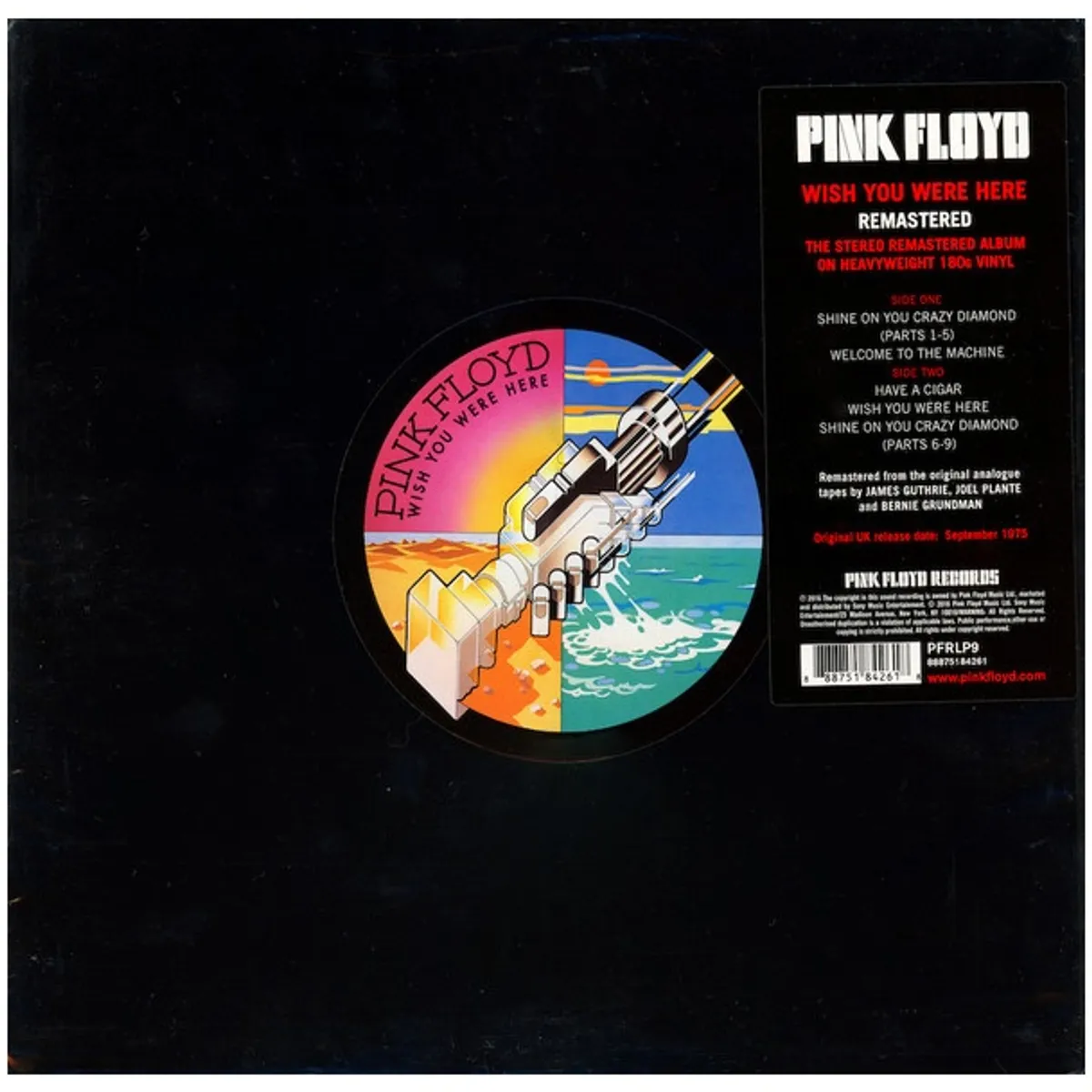 GENERICO - PINK FLOYD - WISH YOU WERE HERE / VINILO