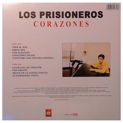 Imagen 2 del producto LOS PRISIONEROS - CORAZONES / VINILO