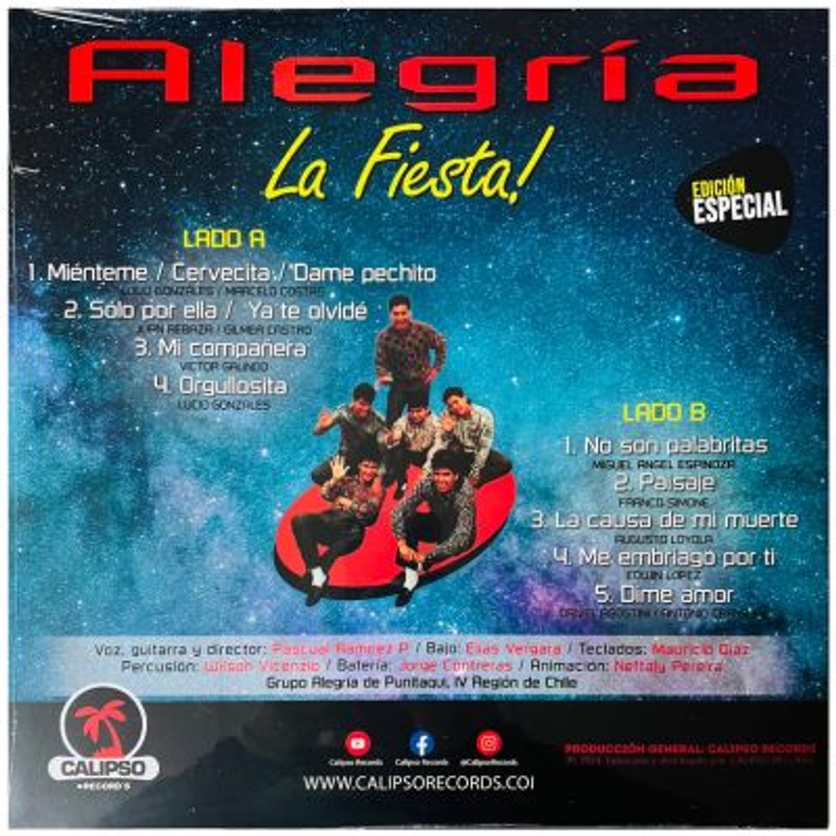 GENERICO - ALEGRIA  - LA FIESTA / VINILO
