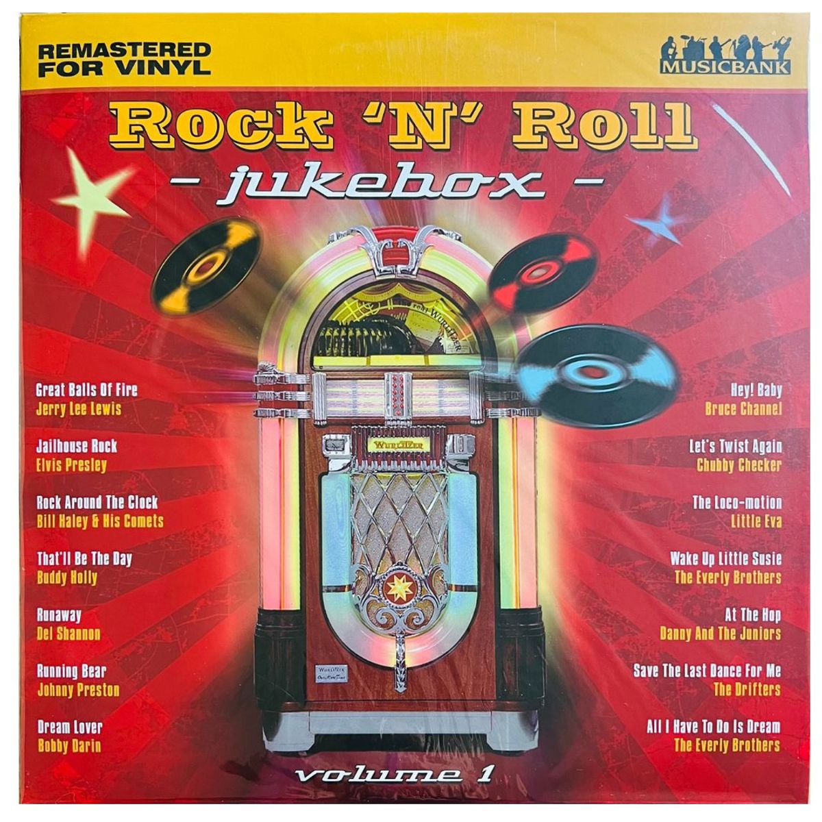 GENERICO - ROCK 'N' ROLL JUKEBOX - VOLUME 1 (VARIOS) / VINILO
