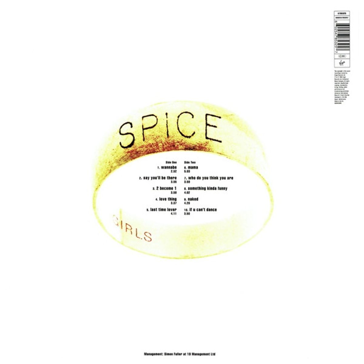 GENERICO - SPICE GIRLS - SPICE / VINILO
