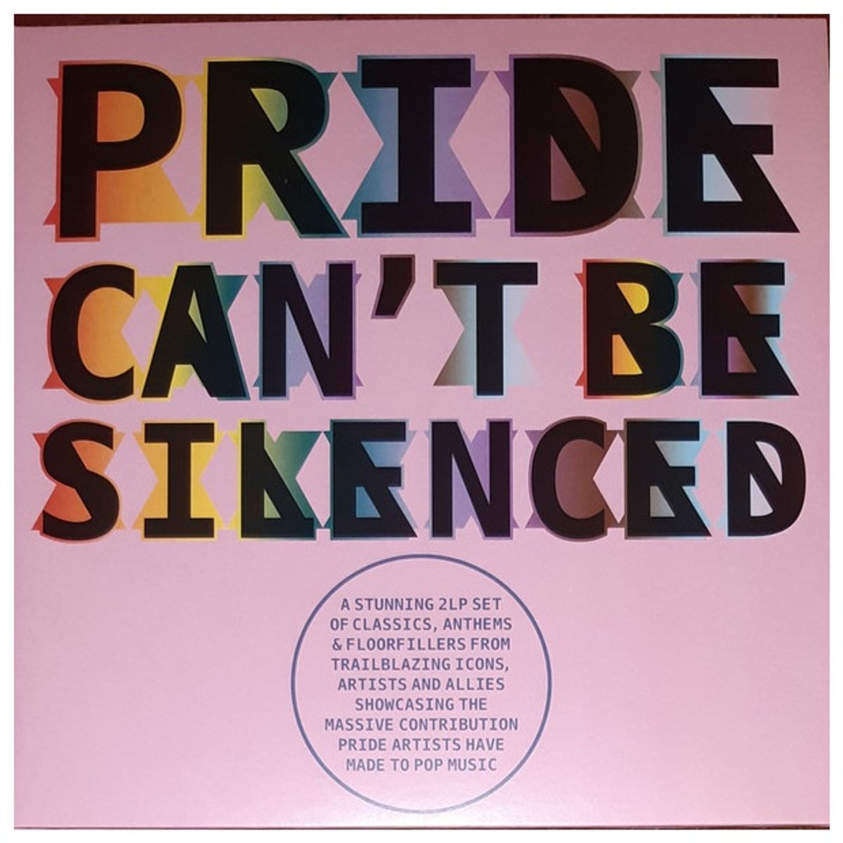 GENERICO - PRIDE CAN'T BE SILENCED - VARIOUS (2LP) / VINILO
