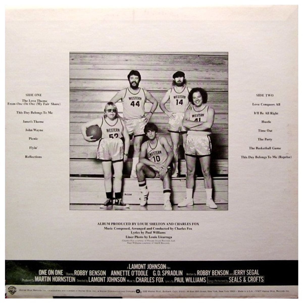 GENERICO - SEALS & CROFTS - ONE ON ONE (O.S.T) / VINILO