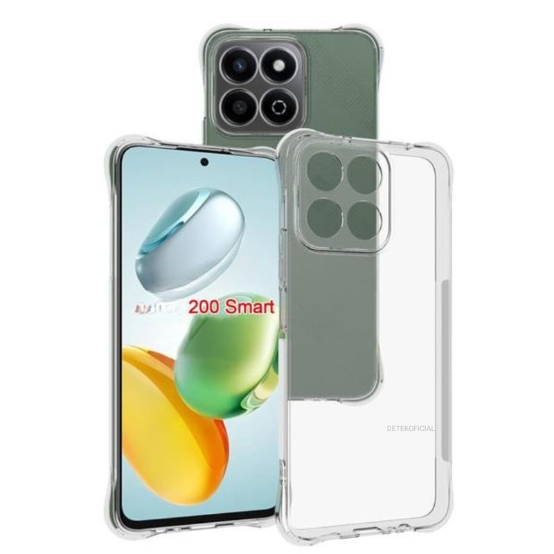 GENERICO - Carcasas Transparente Reforzado Para Honor 200 Smart