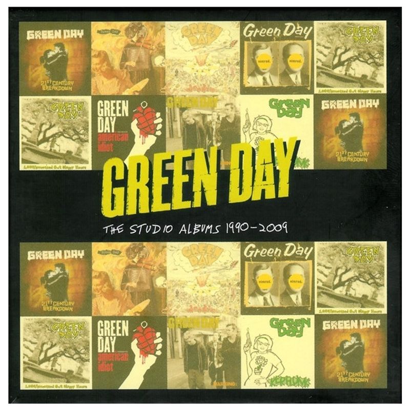 GENERICO - GREEN DAY - THE STUDIO ALBUMS 1990 - 2009 8CD  CD