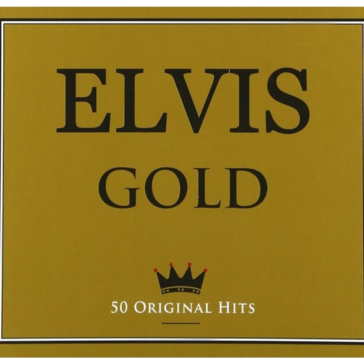 GENERICO - ELVIS PRESLEY - ELVIS GOLD  (50 ORIGINAL HITS) 2CD / CD