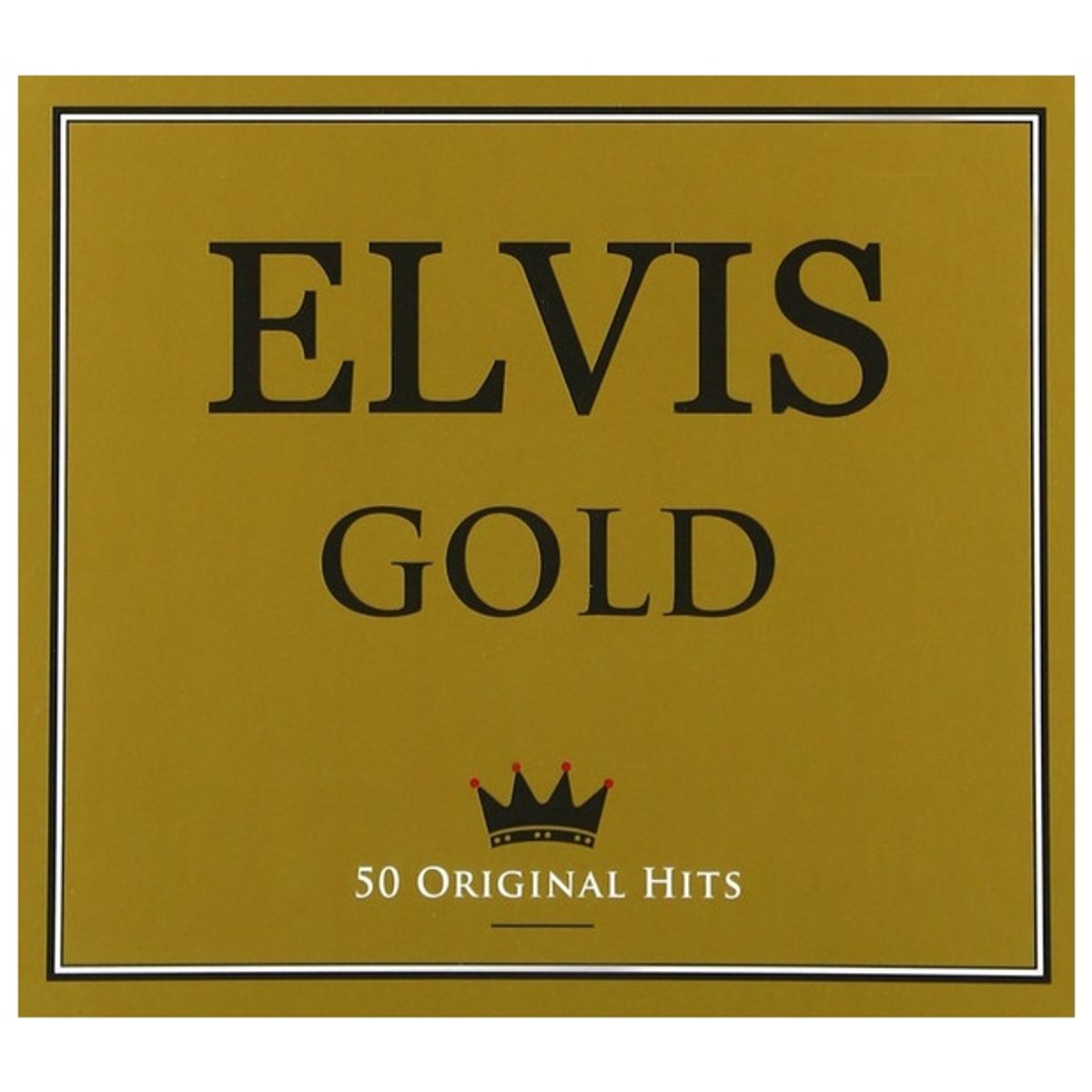 GENERICO - ELVIS PRESLEY - ELVIS GOLD  (50 ORIGINAL HITS) 2CD / CD