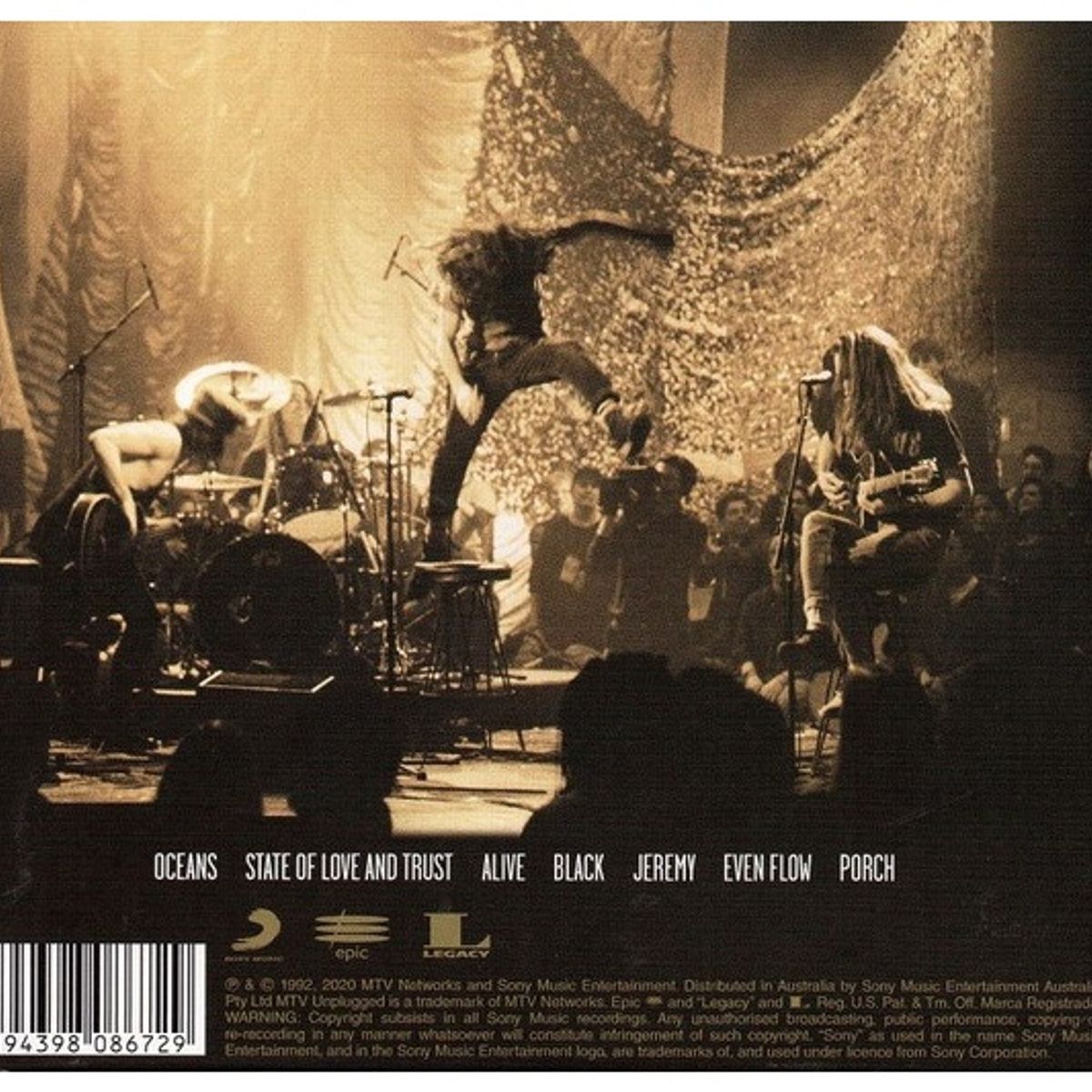 GENERICO - PEARL JAM - MTV UNPLUGGED / CD