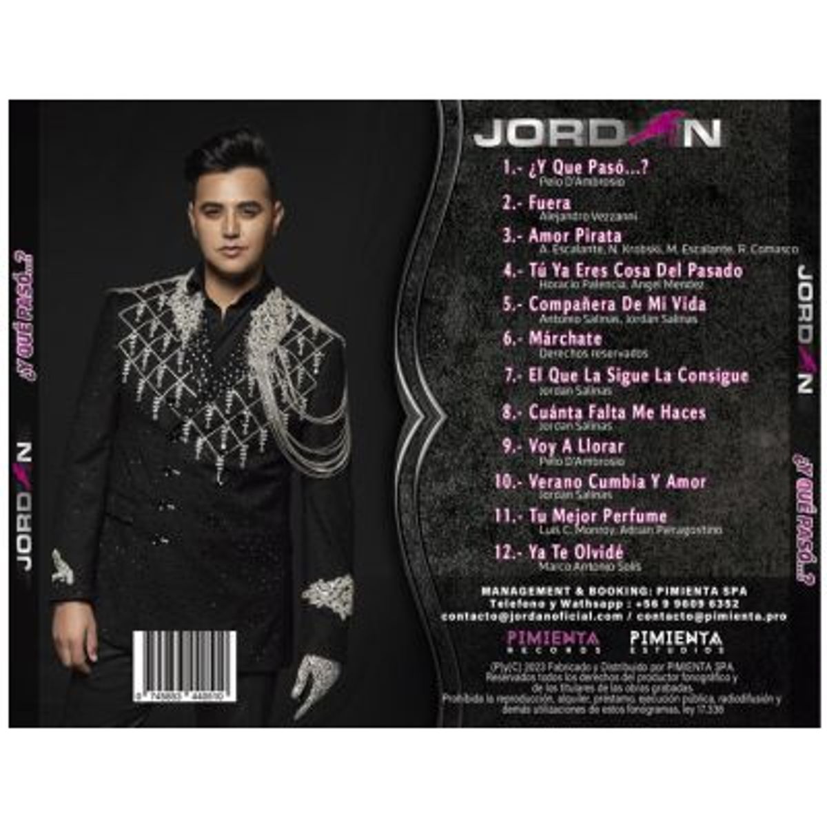 GENERICO - JORDAN - ¿Y QUE PASO...? / CD