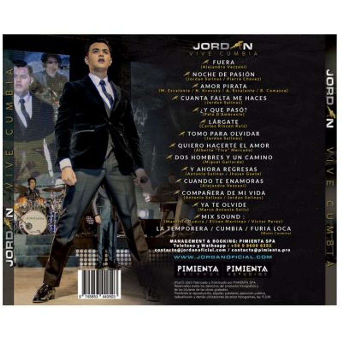 GENERICO - JORDAN - VIVE CUMBIA / CD