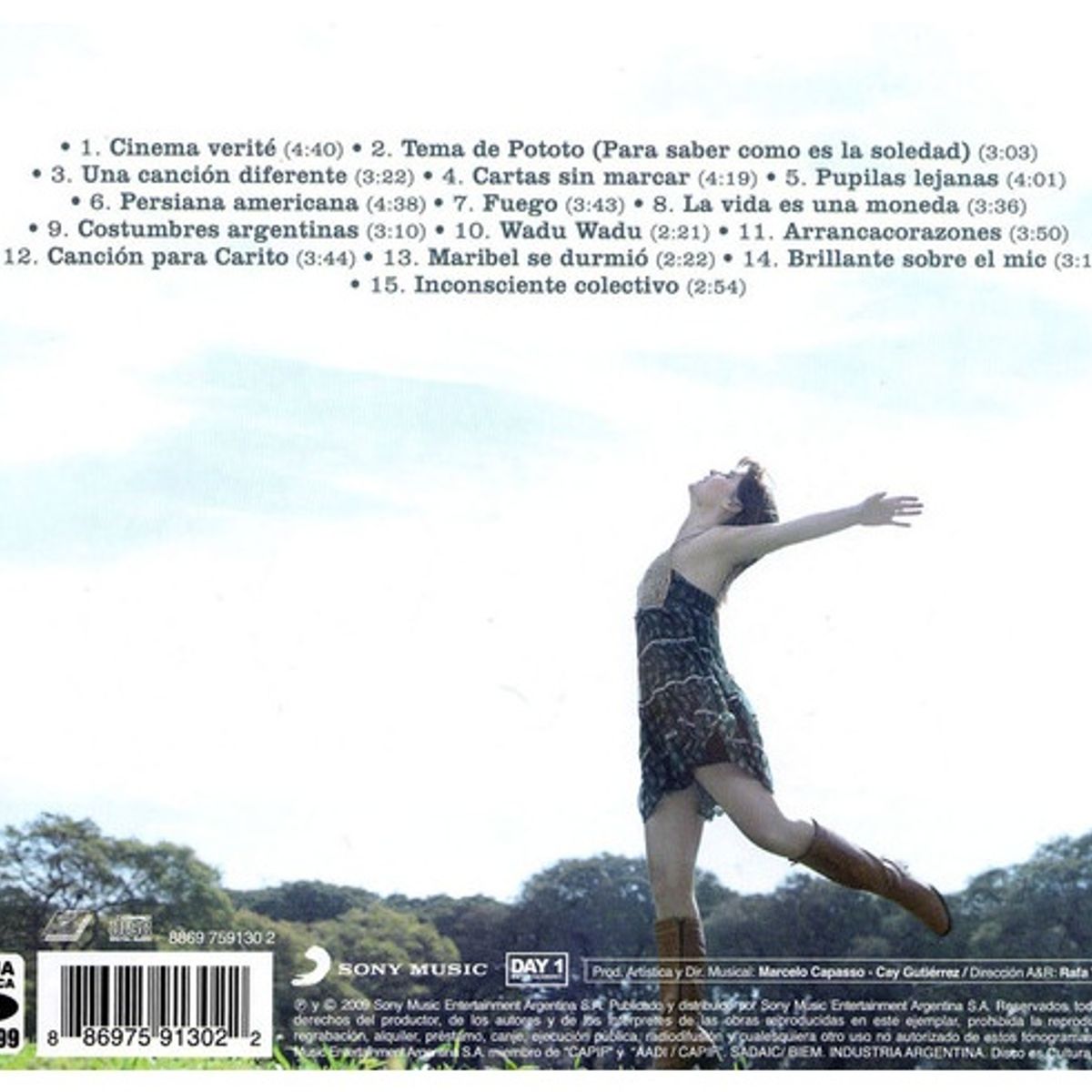 GENERICO - FABIANA CANTILO - EN LA VEREDA DEL SOL / CD