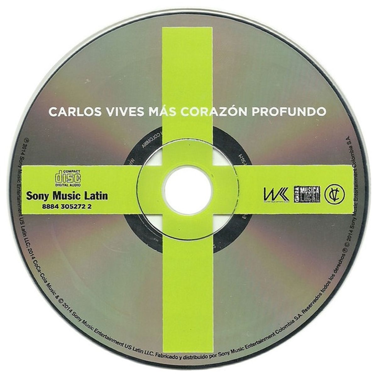 GENERICO - CARLOS VIVES - MÁS CORAZÓN PROFUNDO / CD