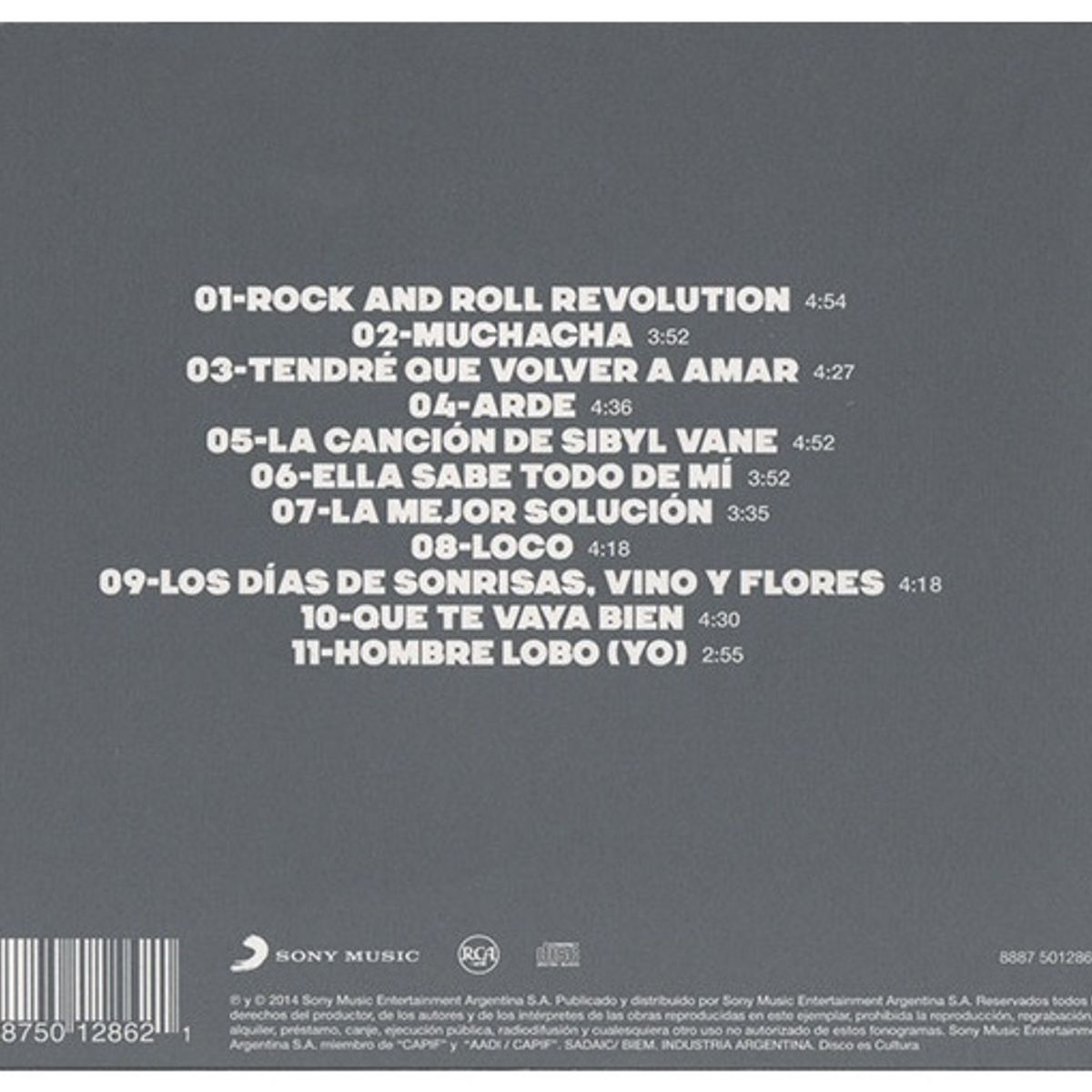 GENERICO - FITO PAEZ - ROCK AND ROLL REVOLUTION / CD