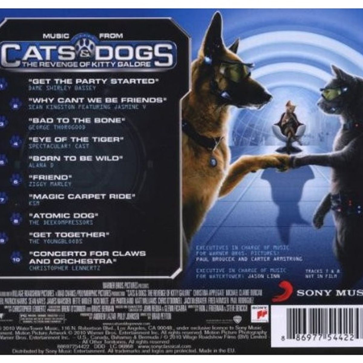 GENERICO - CATS & DOGS: THE REVENGE OF KITTY GALORE  - O.S.T / CD