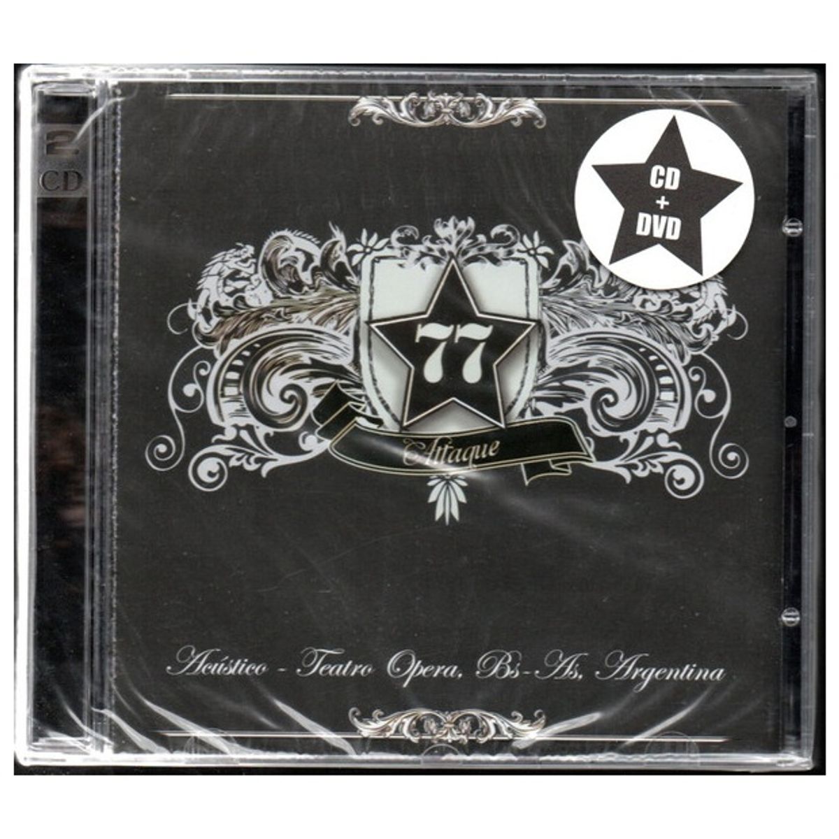GENERICO - ATTAQUE 77 - ACÚSTICO - TEATRO OPERA, BS AS, ARGENTINA (CD+DVD) / CD