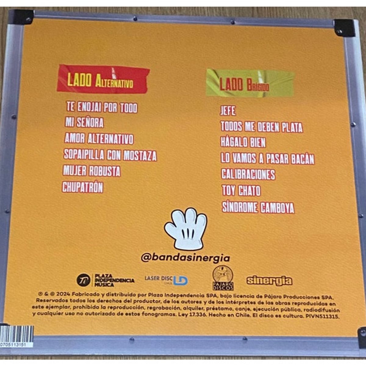 GENERICO - SINERGIA  - GRANDES ÉXITOS DEL METAL PÁJARO  VINILO