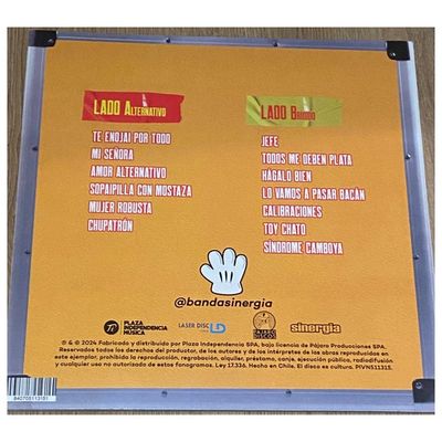 Imagen 2 del producto SINERGIA - GRANDES ÉXITOS DEL METAL PÁJARO VINILO