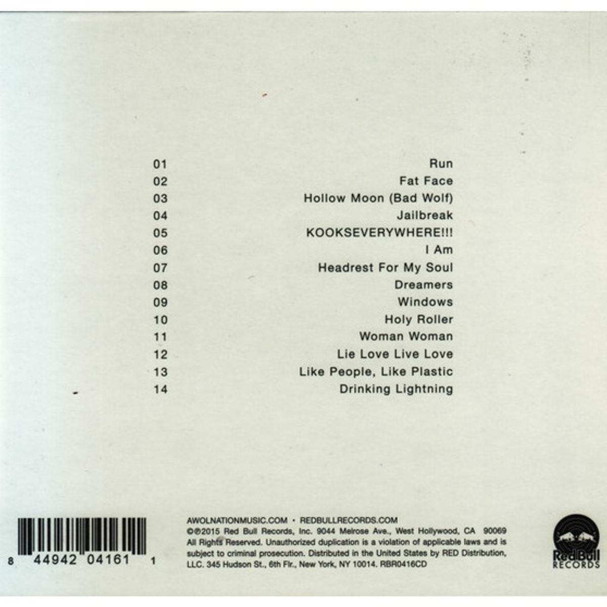 GENERICO - AWOLNATION - RUN / CD