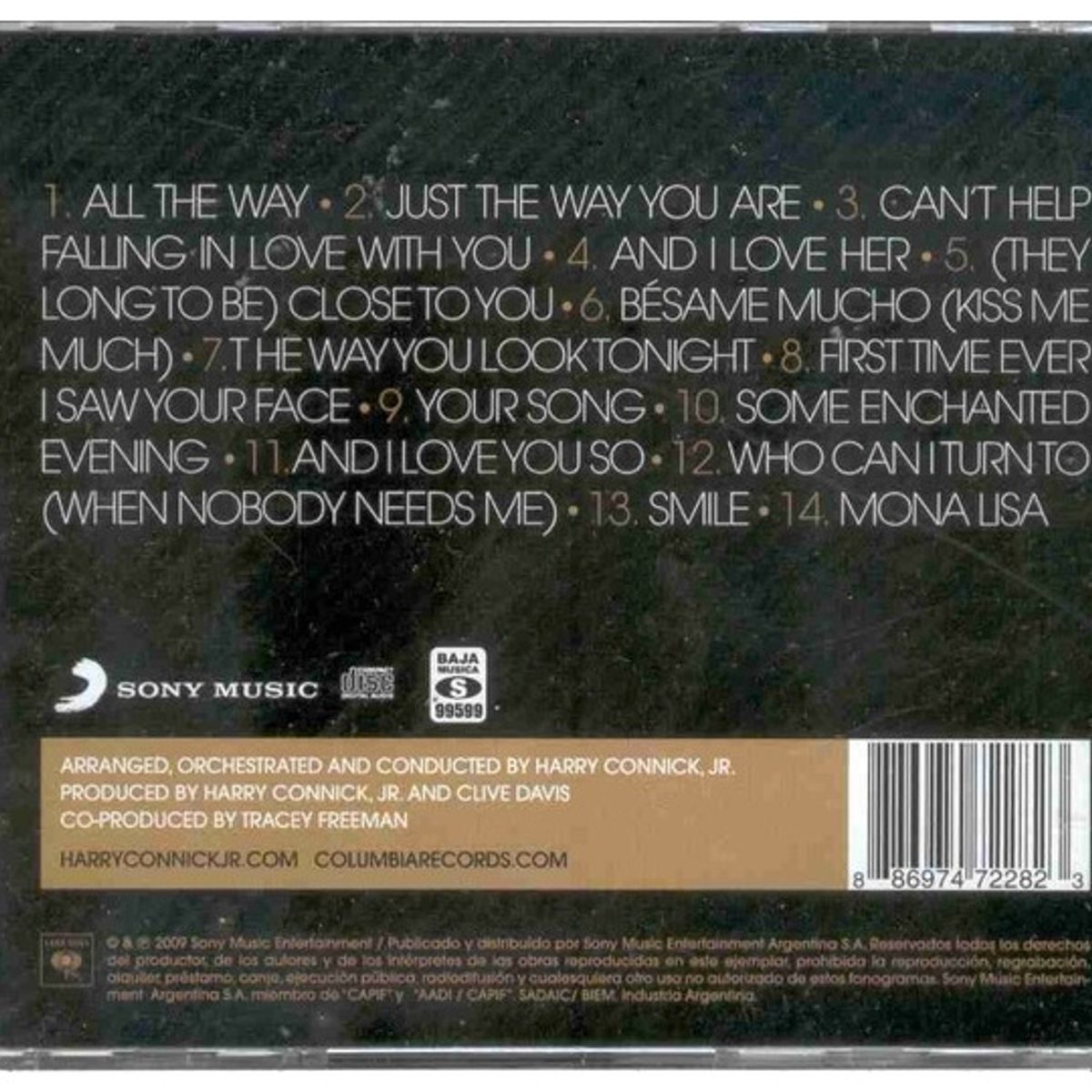 GENERICO - HARRY CONNICK, JR. - YOUR SONGS / CD