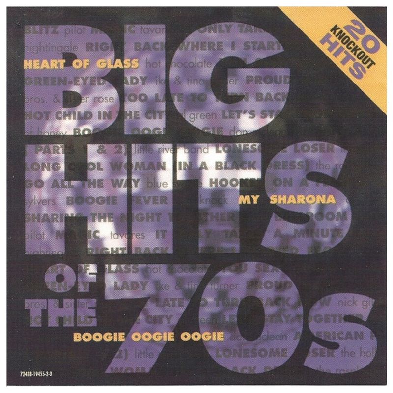 GENERICO - BIG HITS OF THE 70S - VARIOS ARTISTAS  CD