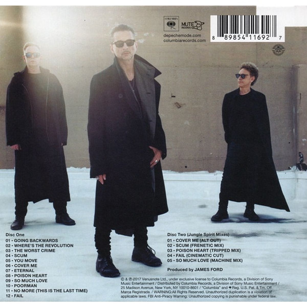 GENERICO - DEPECHE MODE - SPIRIT (DELUXE EDITION) (2CD) / CD