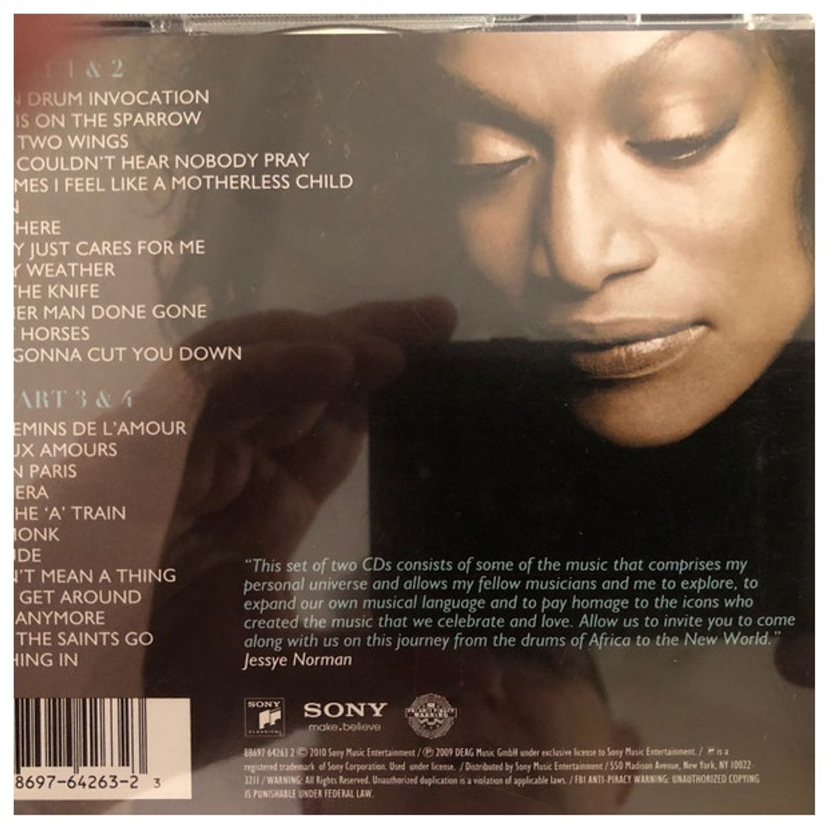 GENERICO - JESSYE NORMAN - ROOTS: MY LIFE, MY SONG (2CD) / CD