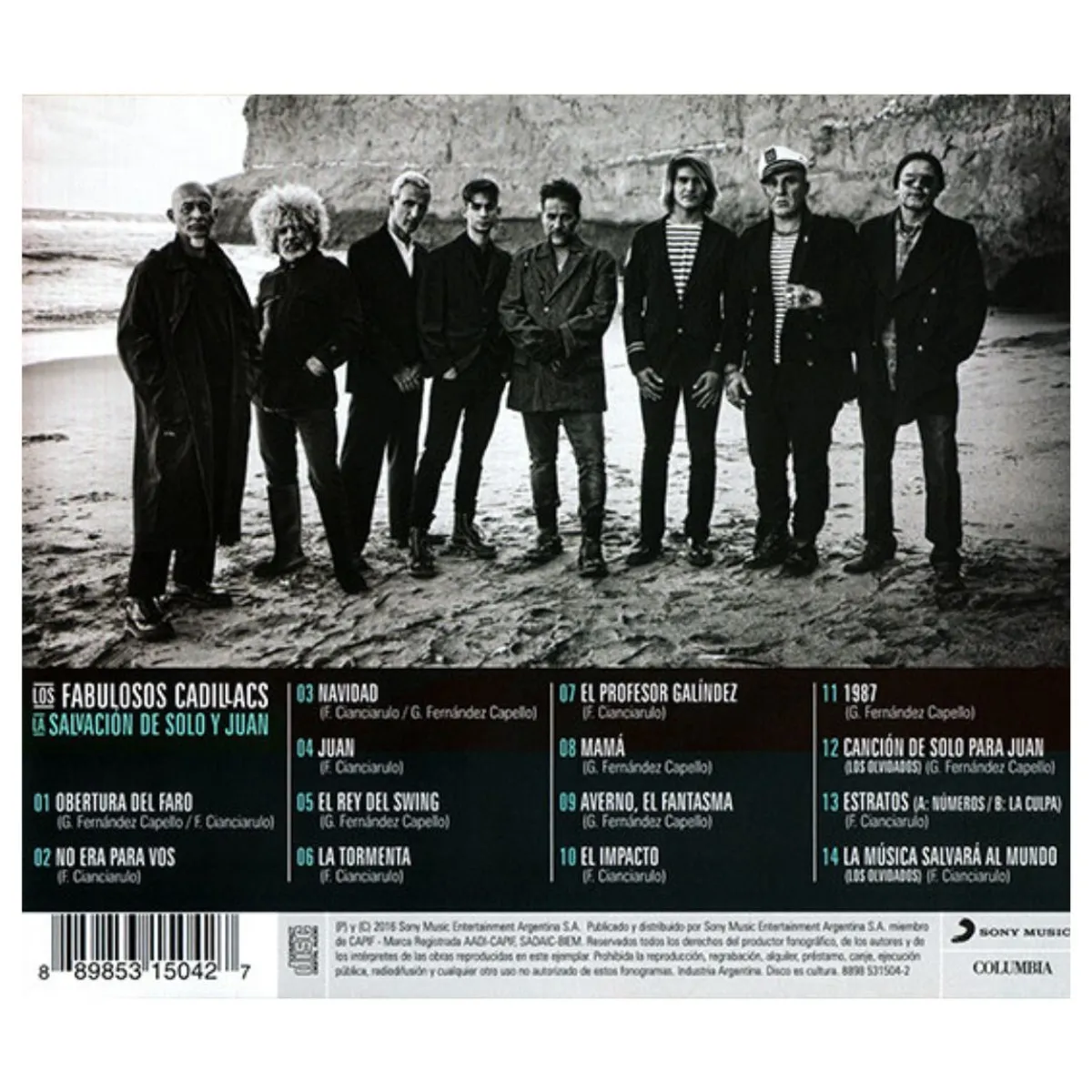GENERICO - LOS FABULOSOS CADILLACS - LA SALVACIÓN DE SOLO Y JUAN / CD