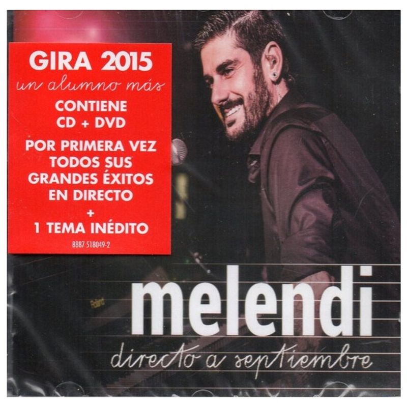 GENERICO - MELENDI  - DIRECTO A SEPTIEMBRE CD+DVD  CD