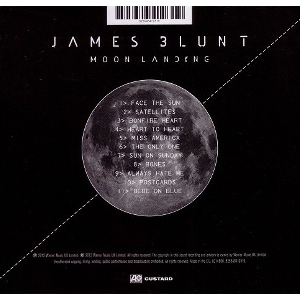 GENERICO - JAMES BLUNT - MOON LANDING / CD