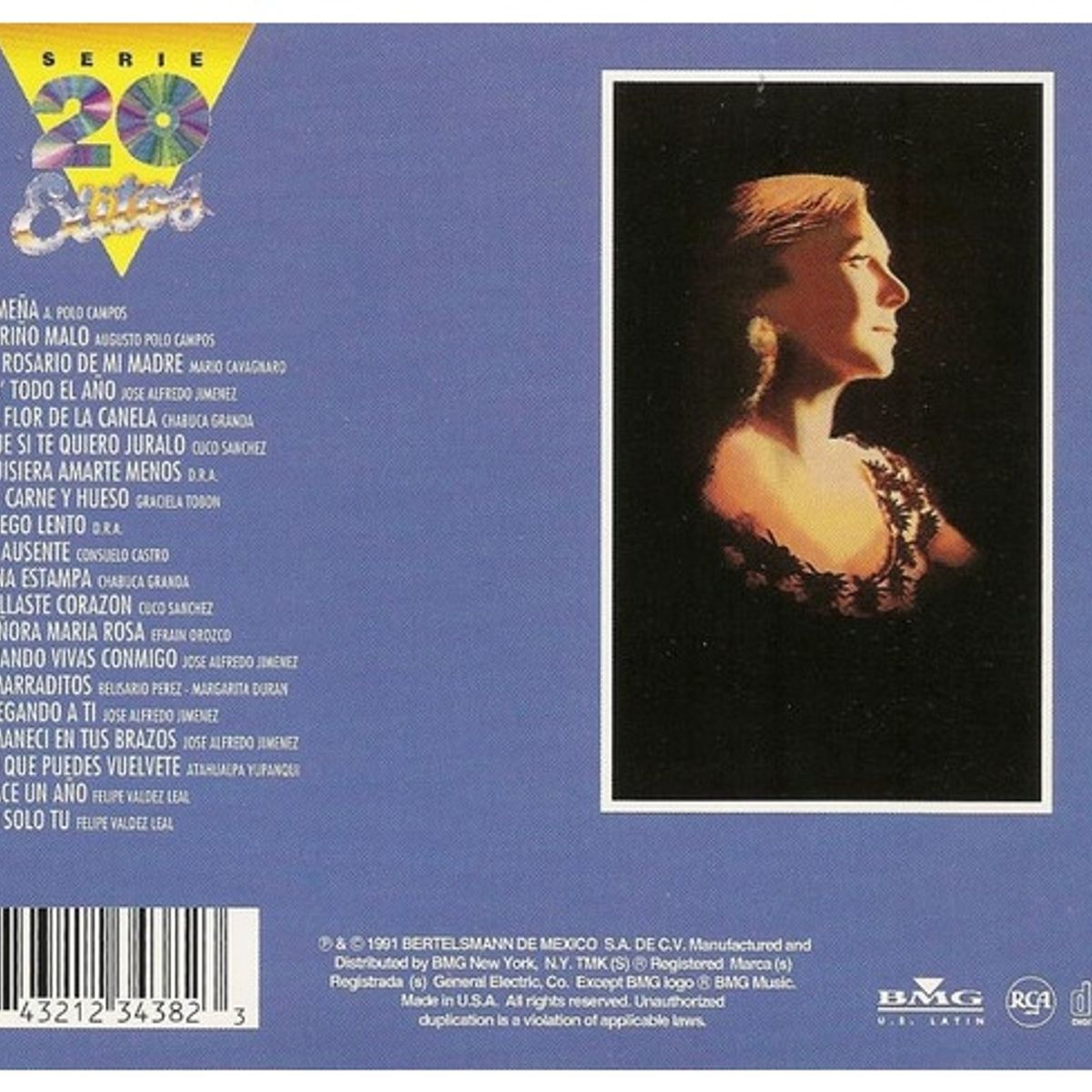 GENERICO - MARIA DOLORES PRADERA - SERIE 20 EXITOS / CD