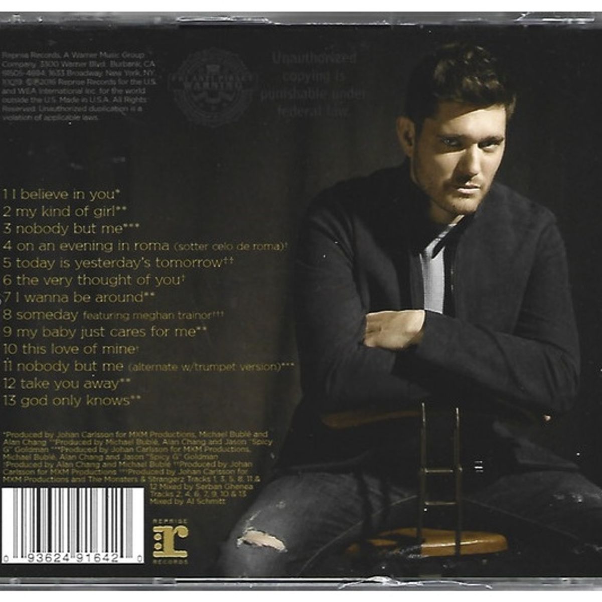 GENERICO - MICHAEL BUBLÉ  - NOBODY BUT ME (DELUXE VERSION) / CD