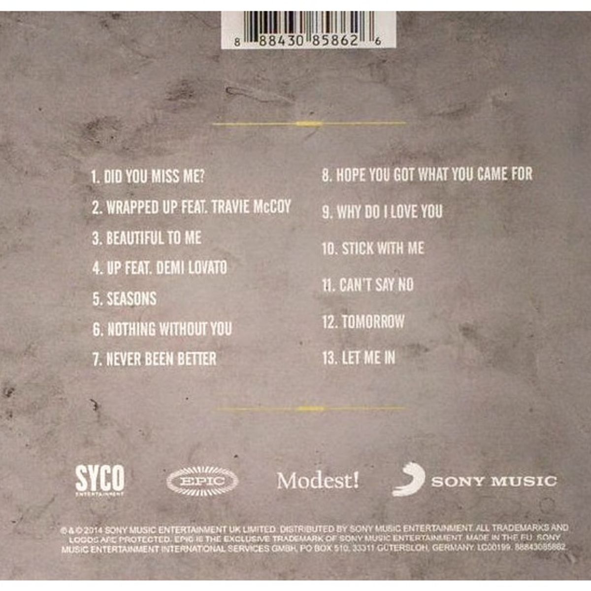 GENERICO - OLLY MURS - NEVER BEEN BETTER / CD