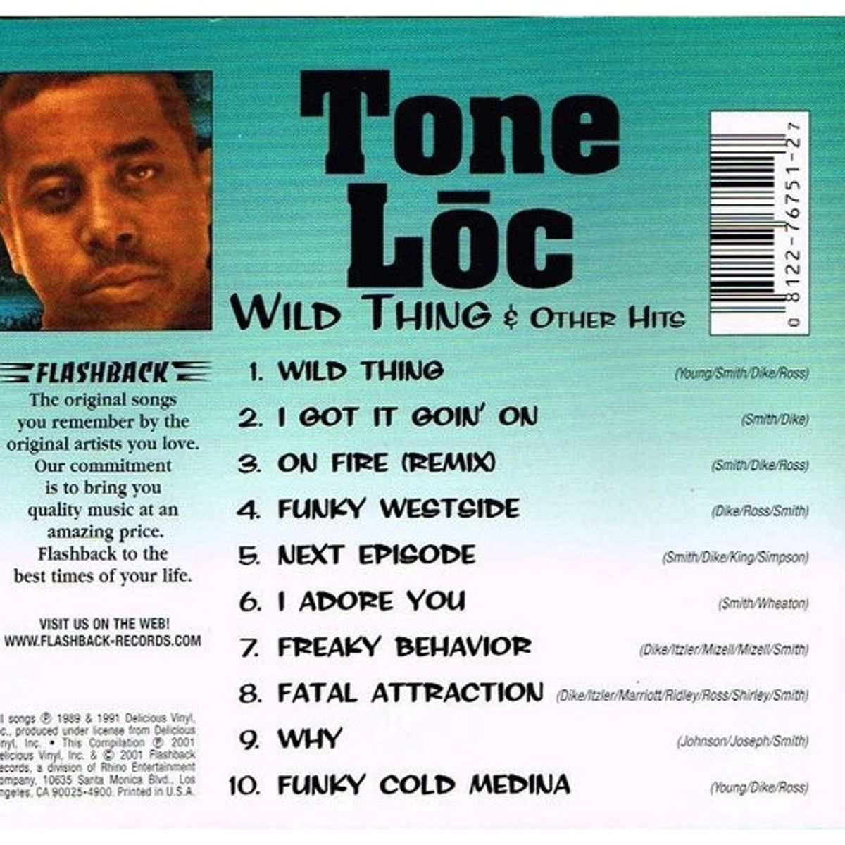 GENERICO - TONE LOC - WILD THING & OTHER HITS / CD