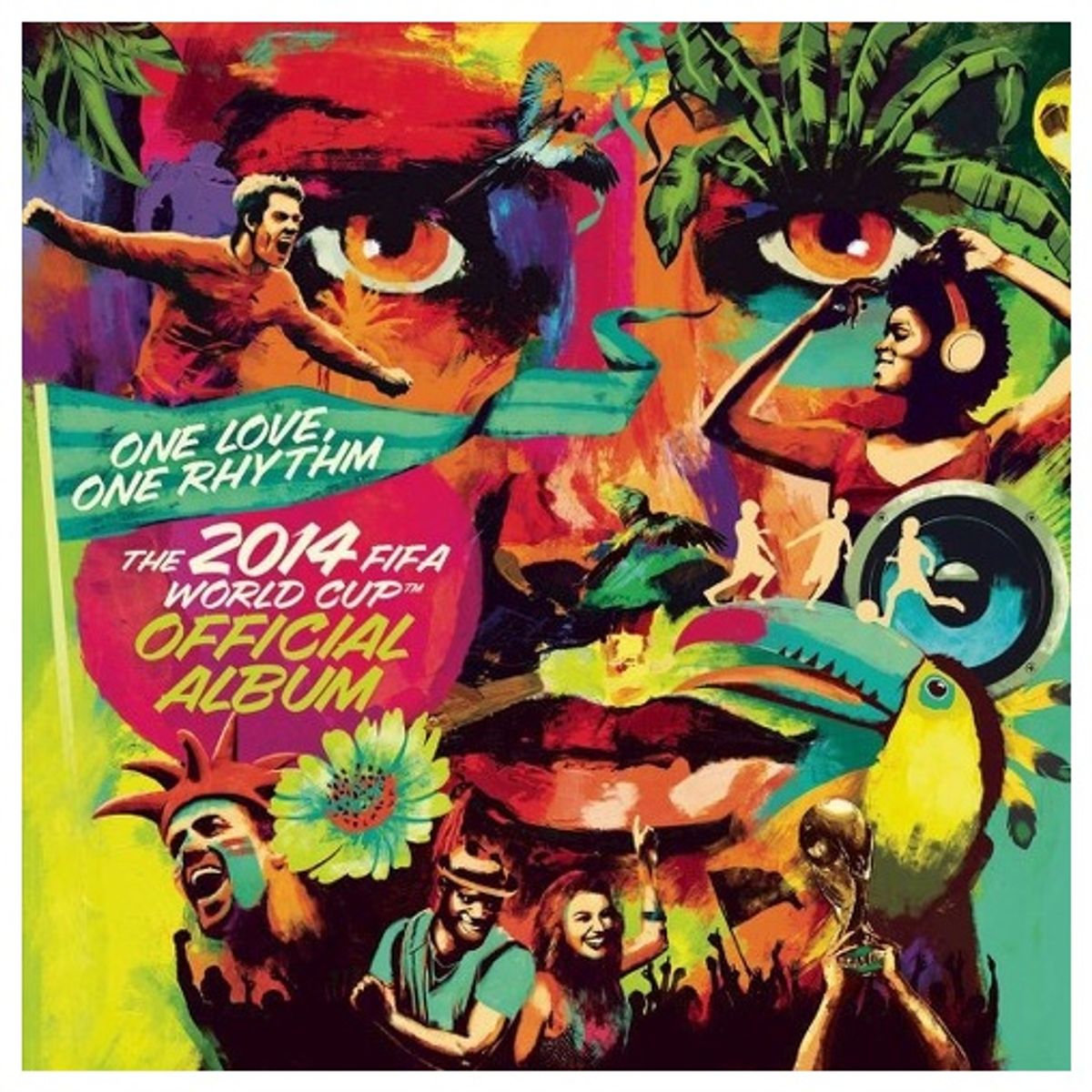 GENERICO - ONE LOVE, ONE RHYTHM - THE 2014 FIFA WORLD CUP™ OFFICIAL ALBUM - VARIOS ARTISTAS / CD